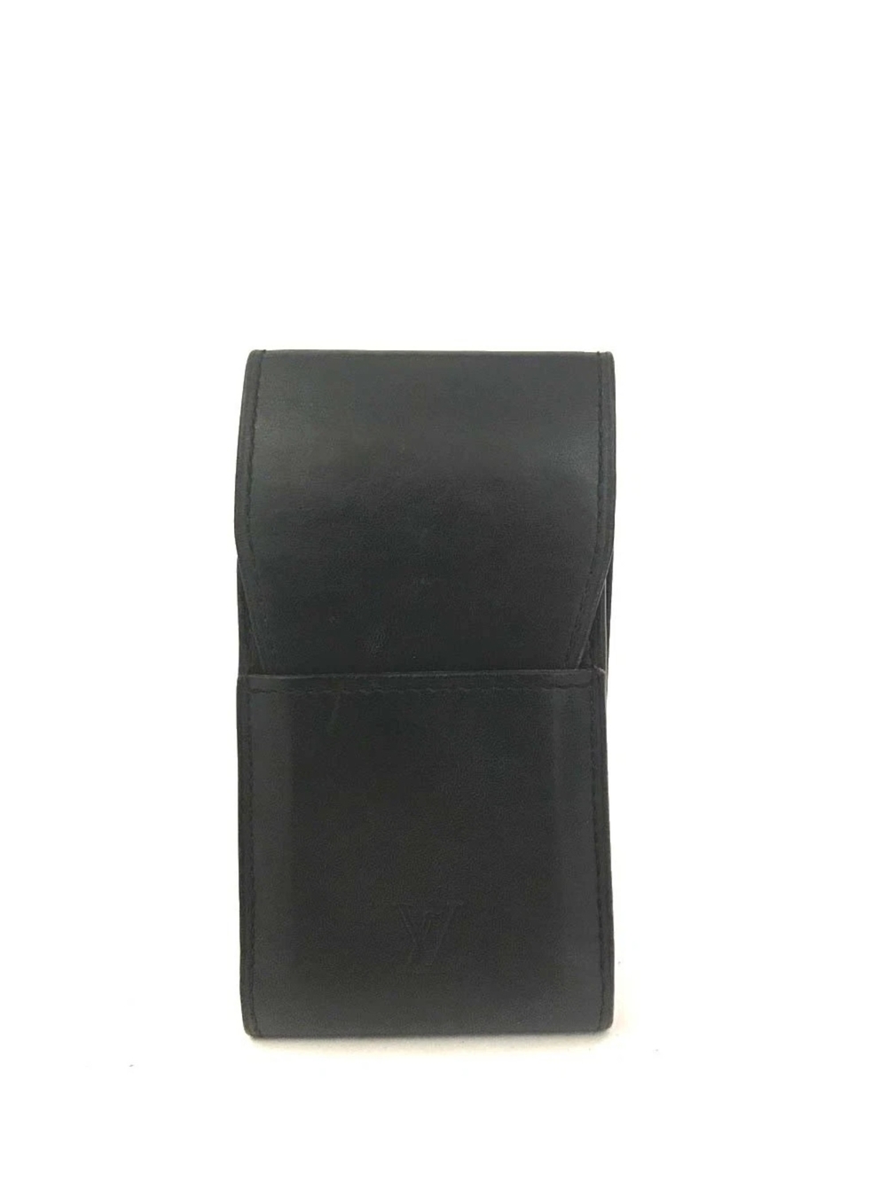 Louis Vuitton Unisex Black Nomad Leather Cigarette Etui Holder